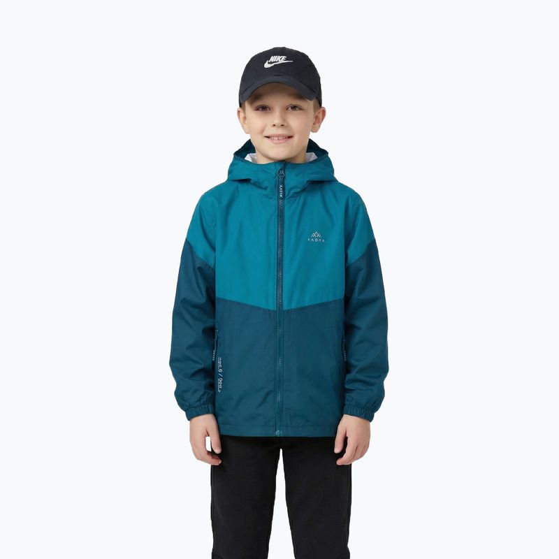 KADVA Fory Jrb, giacca da pioggia per bambini blu navy