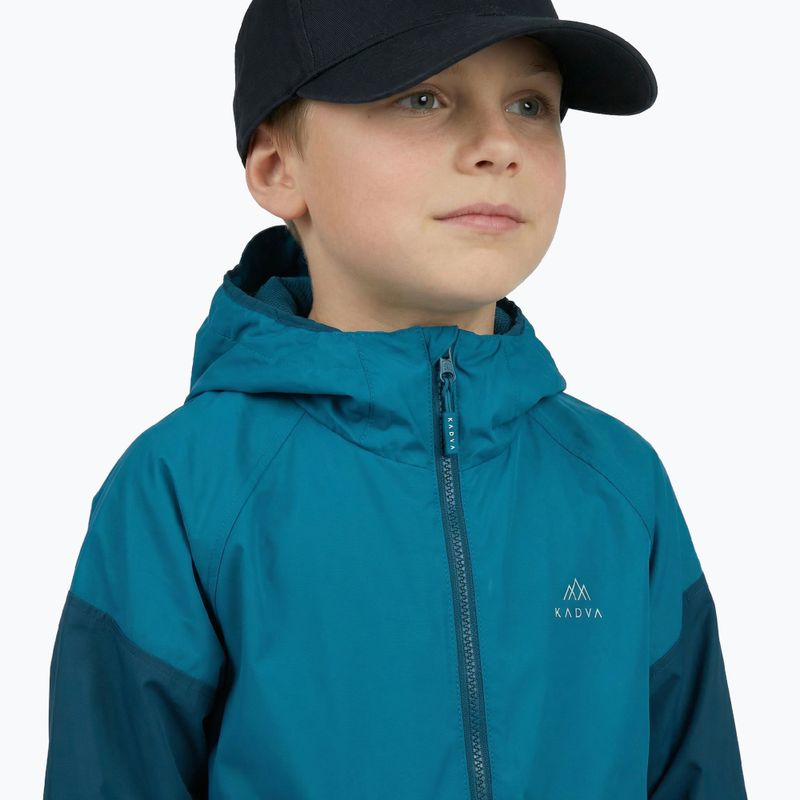 KADVA Fory Jrb, giacca da pioggia per bambini blu navy 4