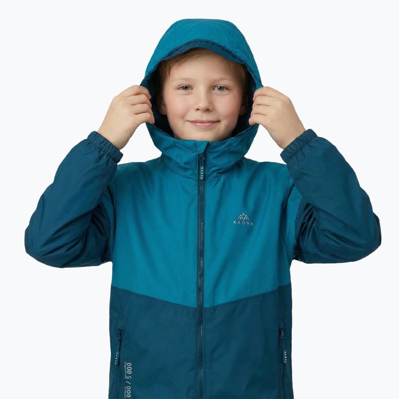 Giacca impermeabile per bambini KADVA Fory Jrb blu navy 5