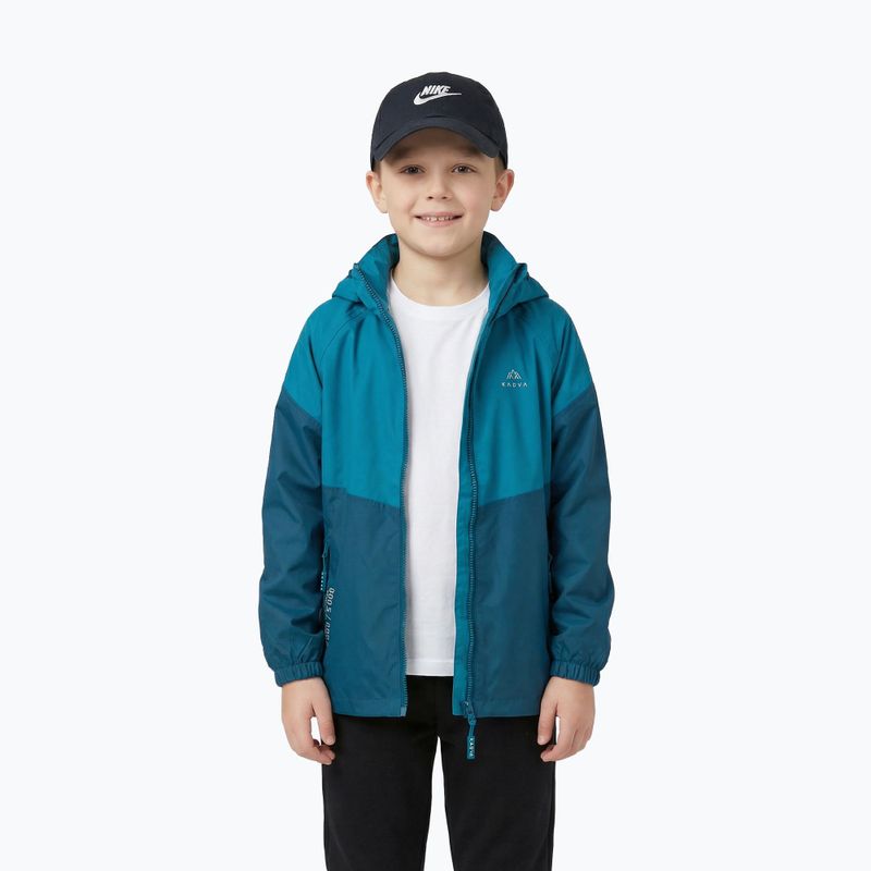 KADVA Fory Jrb, giacca da pioggia per bambini blu navy 6