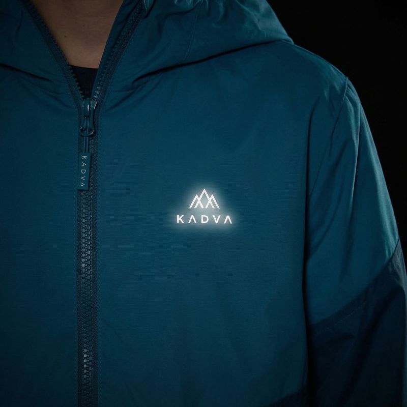 KADVA Fory Jrb, giacca da pioggia per bambini blu navy 7