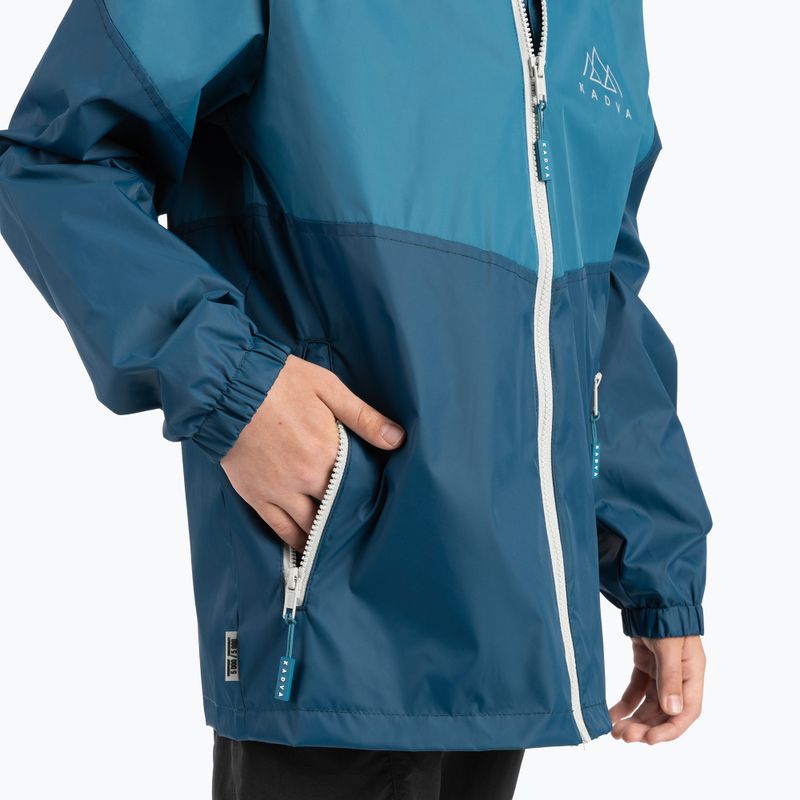 KADVA Fory Jrb, giacca da pioggia per bambini blu navy 6