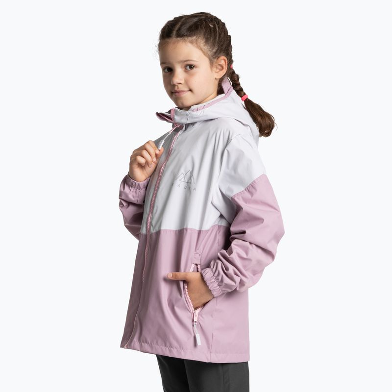 KADVA Fory Jrg, giacca da pioggia per bambini rosa 3
