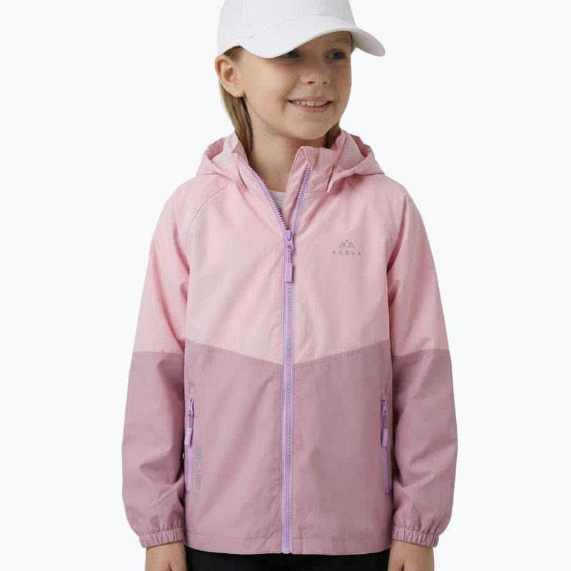 Giacca impermeabile per bambini KADVA Fory Jrg rosa 4