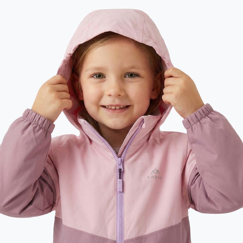 Giacca impermeabile per bambini KADVA Fory Jrg rosa 5