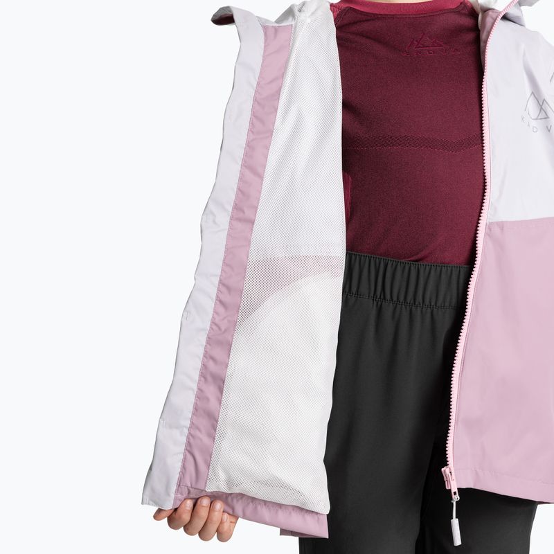 KADVA Fory Jrg, giacca da pioggia per bambini rosa 7