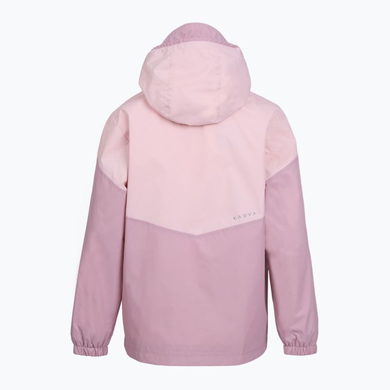 Giacca impermeabile per bambini KADVA Fory Jrg rosa 12