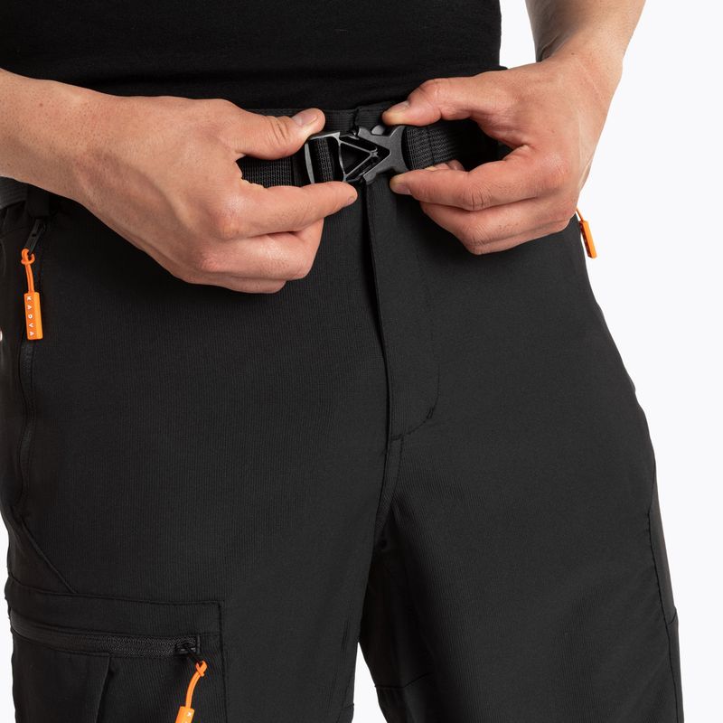 Pantaloncini KADVA Seto da uomo, nero 6