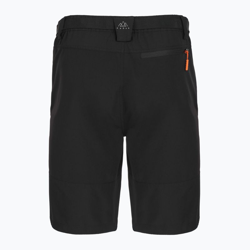 Pantaloncini KADVA Seto da uomo, nero 2