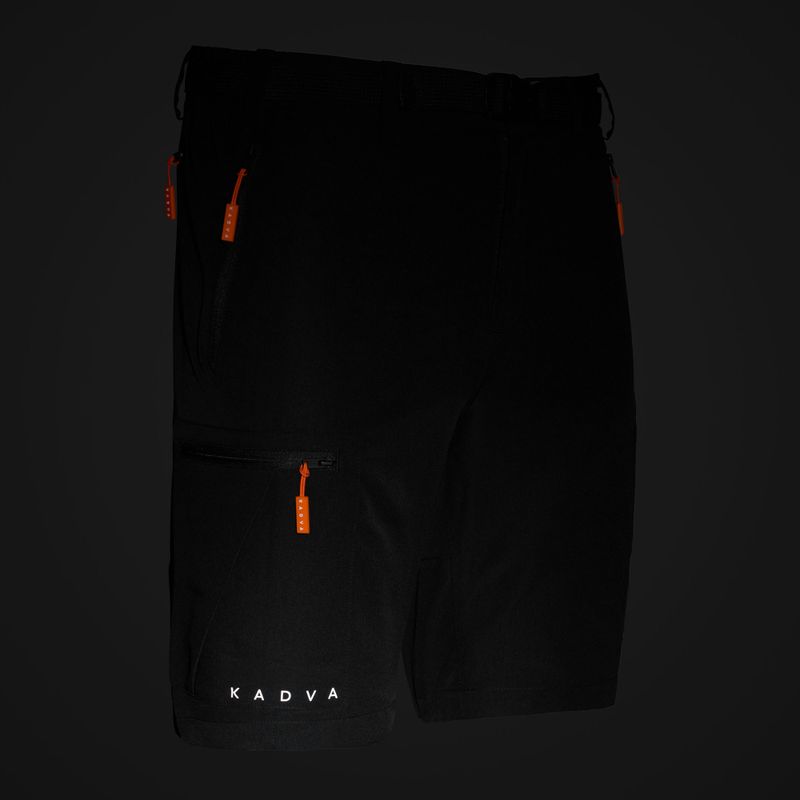 Pantaloncini KADVA Seto da uomo, nero 6