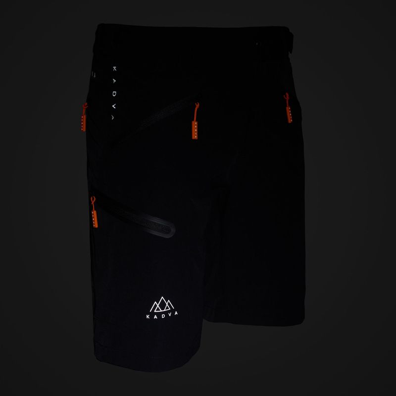 Pantaloncini KADVA Reto da uomo, nero 6