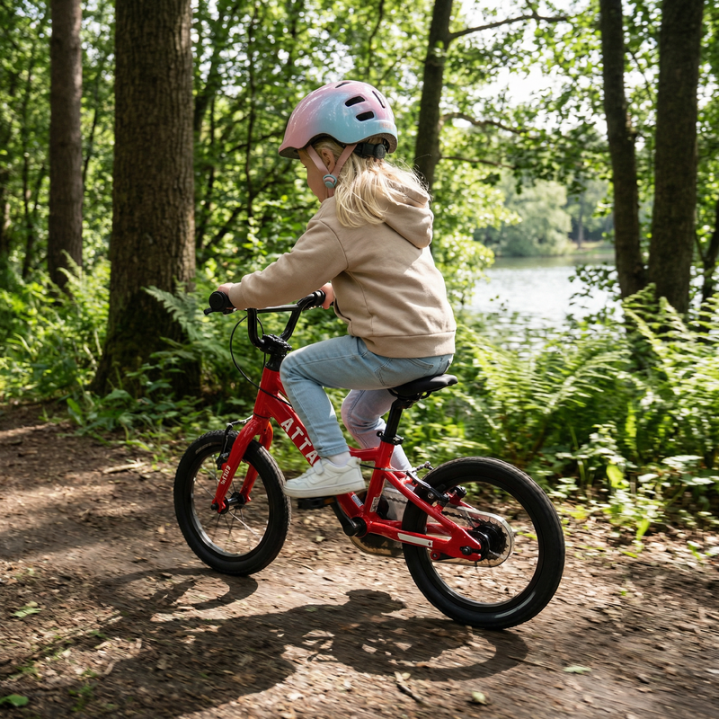 Bicicletta per bambini ATTABO EASE 14" rosso 4