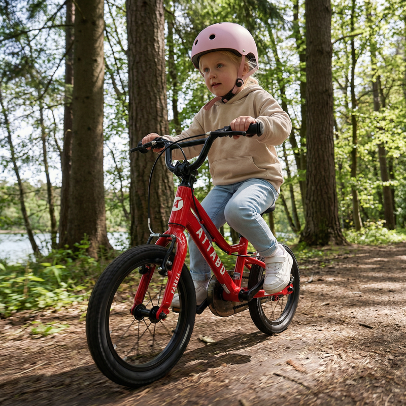 Bicicletta per bambini ATTABO EASE 14" rosso 7