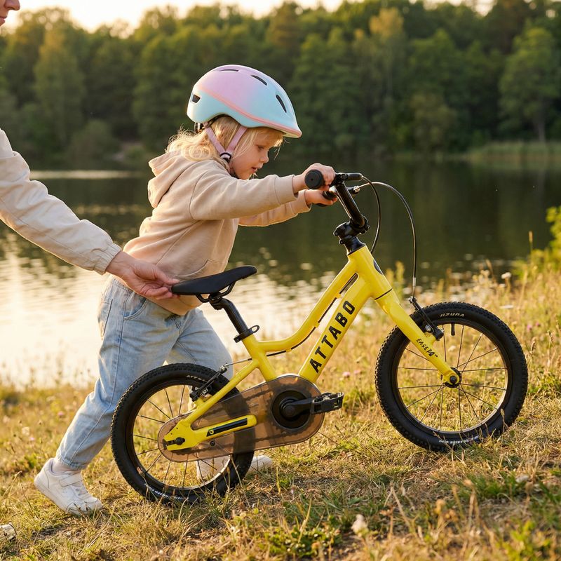 Bicicletta per bambini ATTABO EASE 14" giallo 4