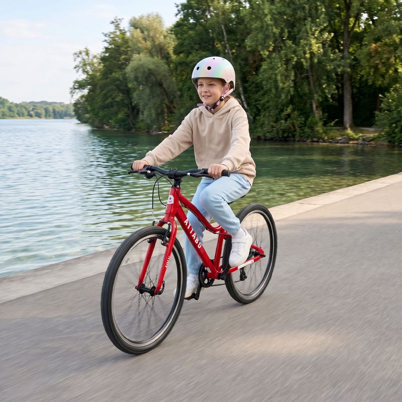 Bicicletta per bambini ATTABO EASE 24" rosso 5