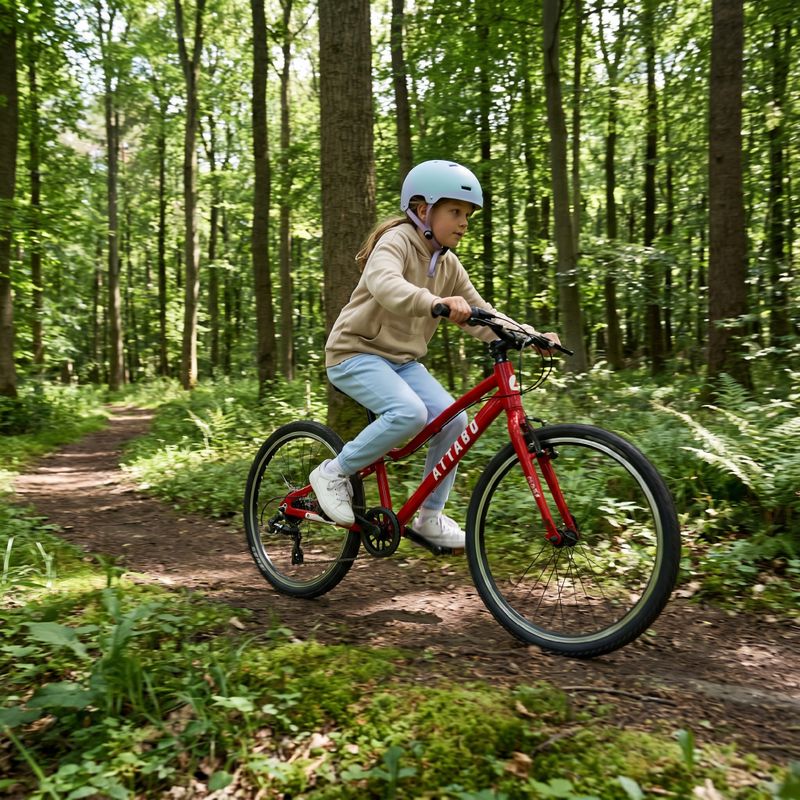 Bicicletta per bambini ATTABO EASE 24" rosso 7