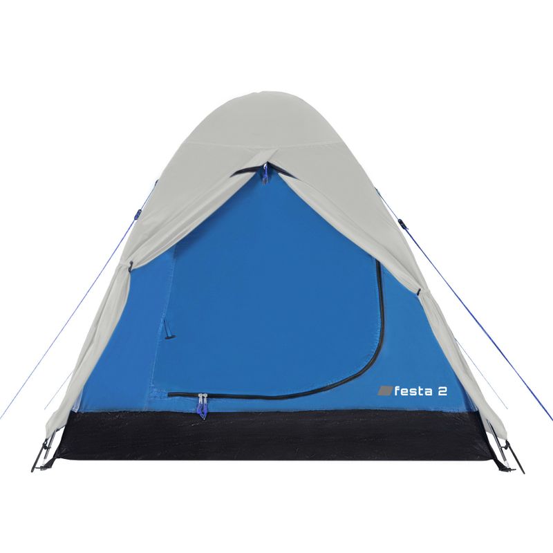 Tenda da campeggio per 2 persone KADVA Festa 2 grigia/blu 5