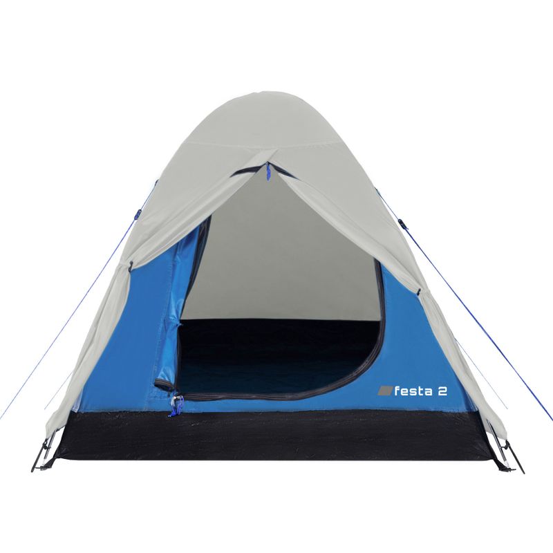 Tenda da campeggio per 2 persone KADVA Festa 2 grigia/blu 7