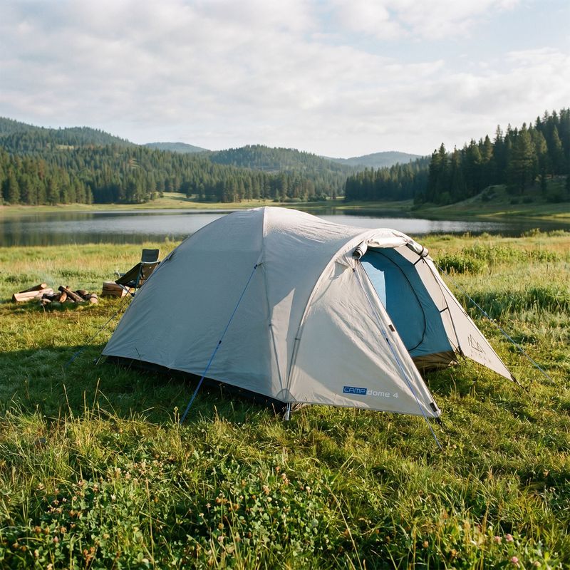 Tenda da campeggio 3-osobowy KADVA CAMPdome 3 grey 8