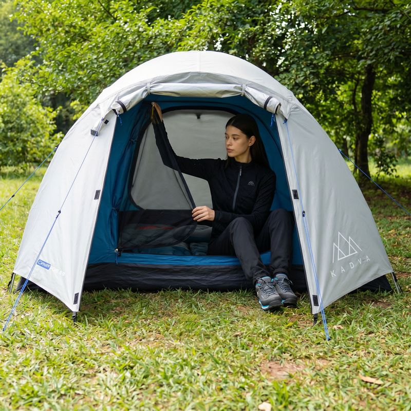 Tenda da campeggio 4 posti KADVA CAMPdome 4 grey 12