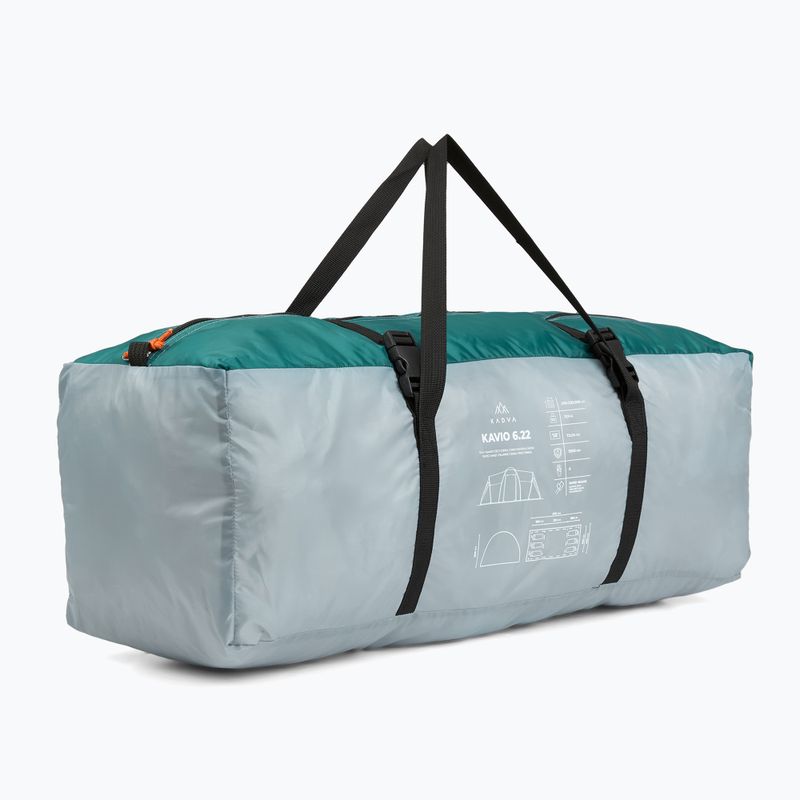 Tenda da campeggio KADVA Kavio 6 plus grigia 19