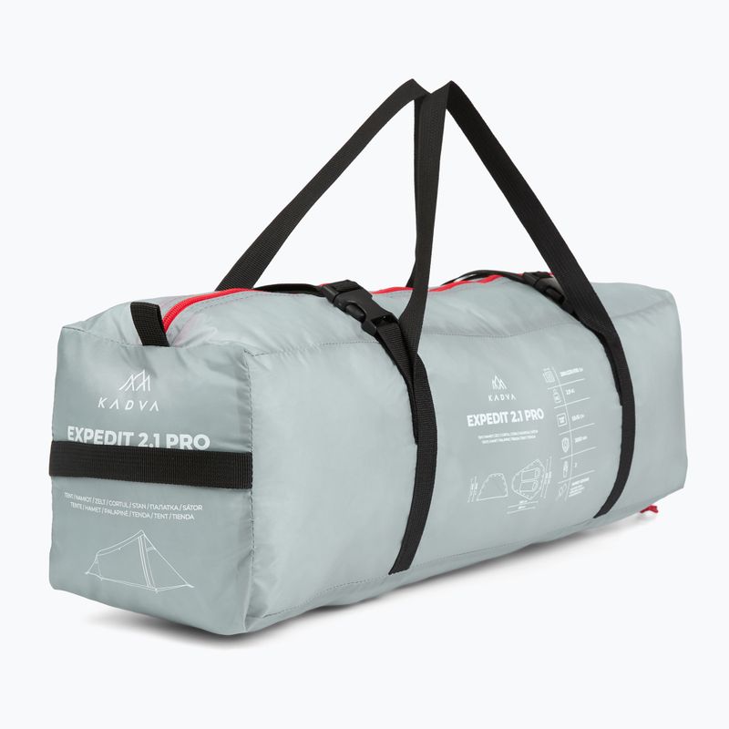 Tenda da campeggio KADVA 2.1 Pro grigia 4