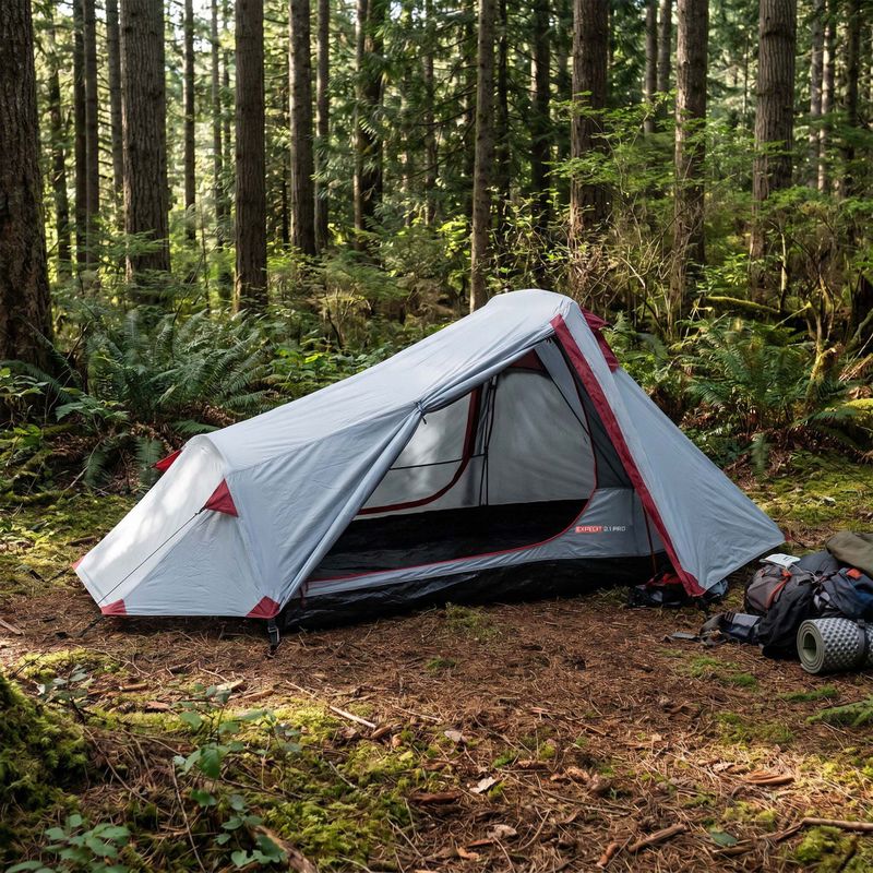 Tenda da campeggio KADVA 2.1 Pro grigia 24