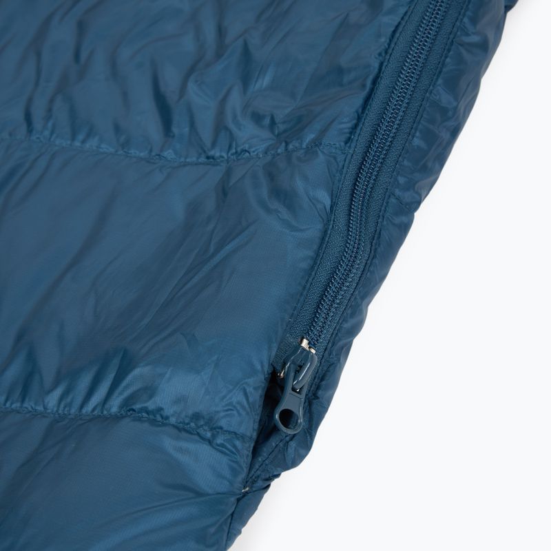 Sacco a pelo KADVA Mafana 200 in piuma blu 9