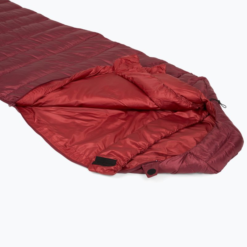 Sacco a pelo KADVA Mafana 300 in piuma rosso 9