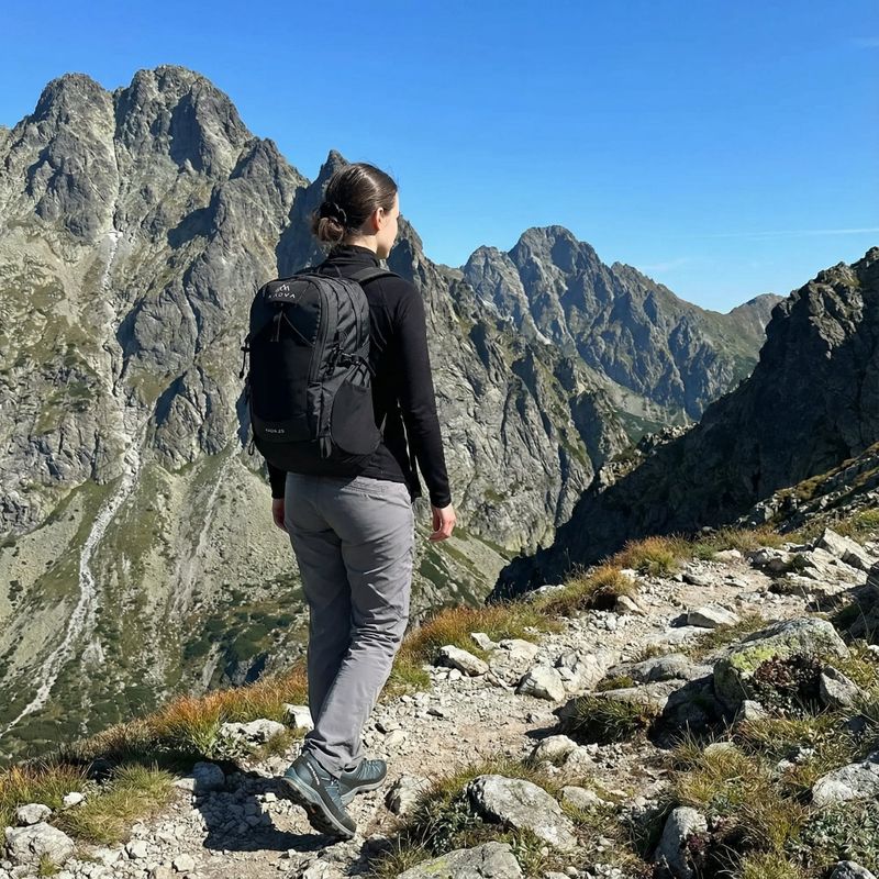 KADVA Krok 25 l zaino da città nero 11