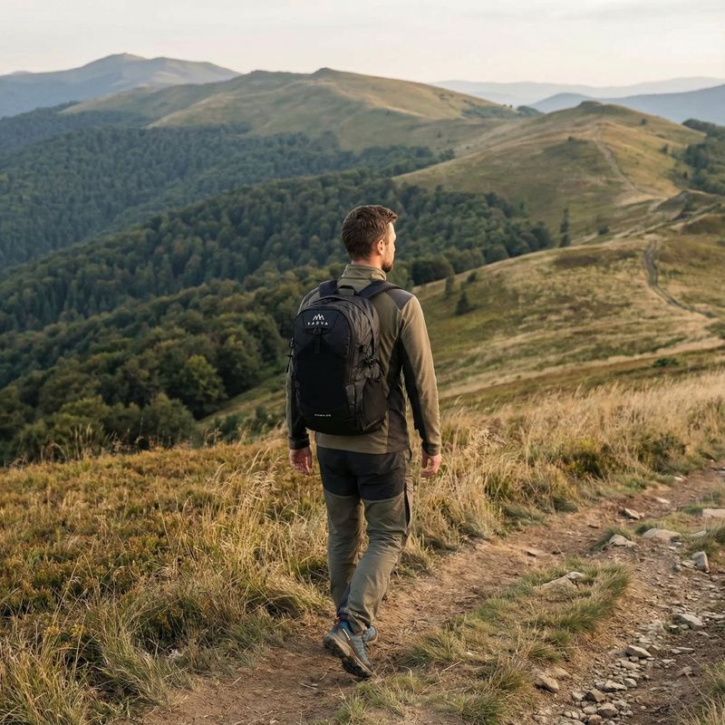 KADVA Krok 25 l zaino da città nero 11