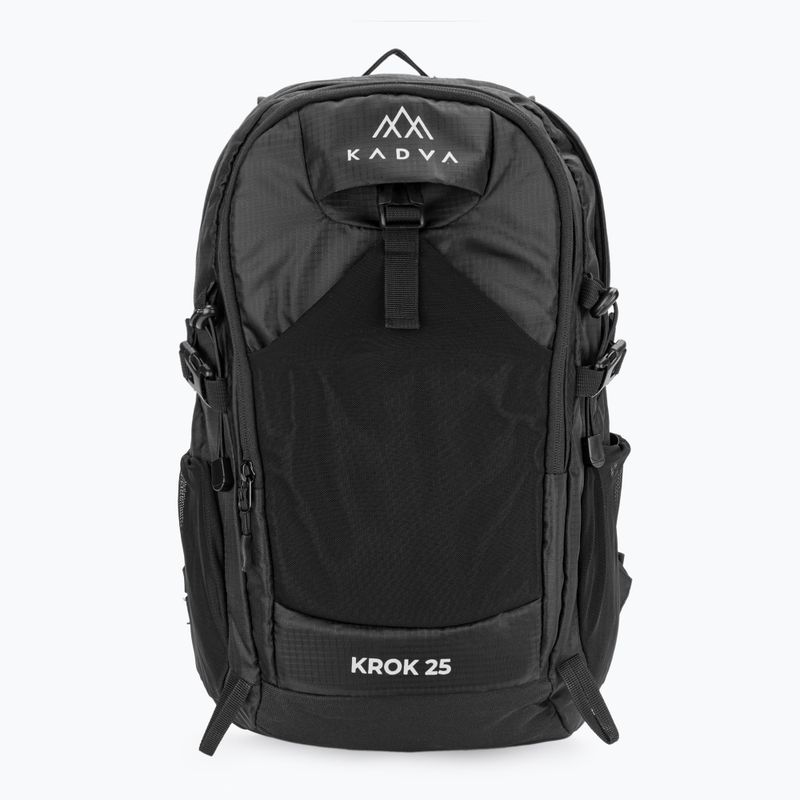 Zaino da trekking KADVA con tasca per laptop 25 l nero 2
