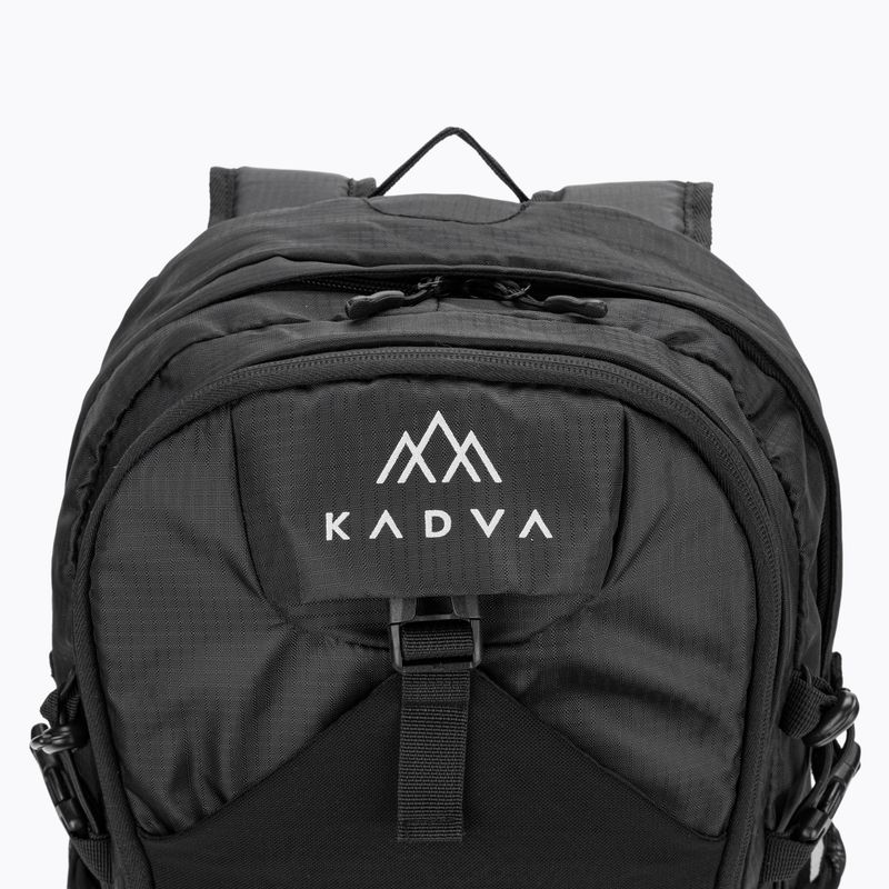 Zaino da trekking KADVA con tasca per laptop 25 l nero 4