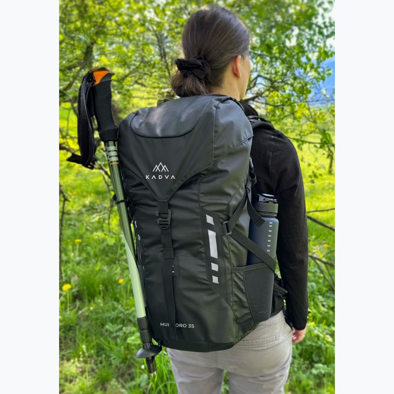 KADVA Mundoro 35 l zaino da trekking nero 12