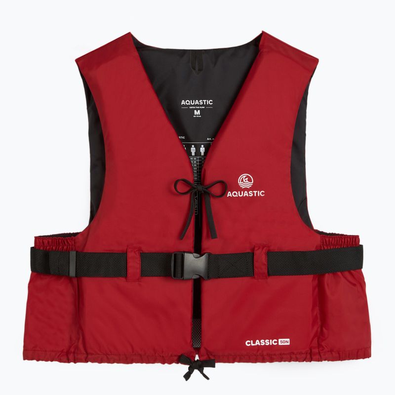Gilet di assicurazione AQUASTIC Classic 50N rosso