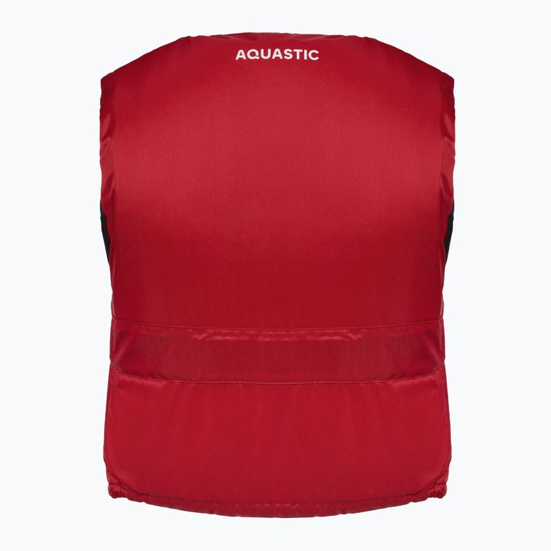 Gilet di assicurazione AQUASTIC Classic 50N rosso 2