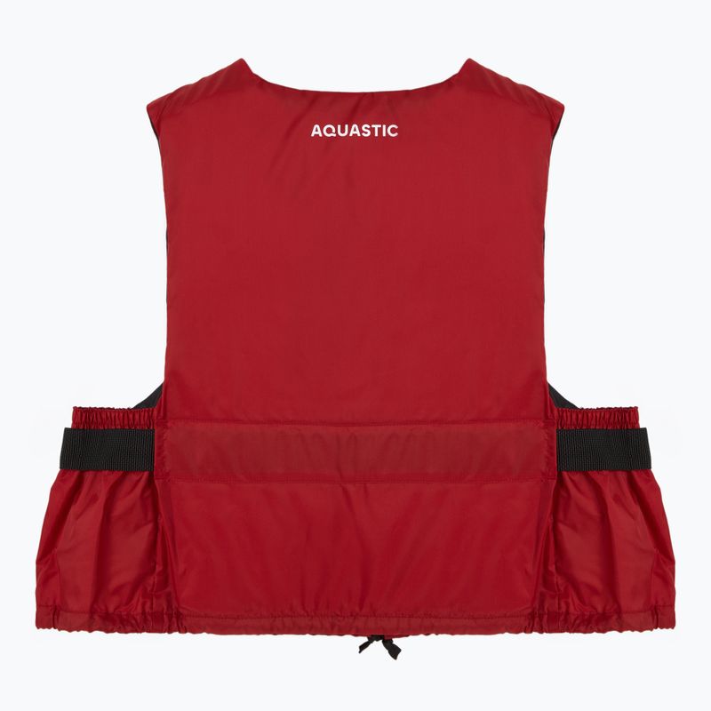 Gilet di assicurazione AQUASTIC Classic 50N rosso 2