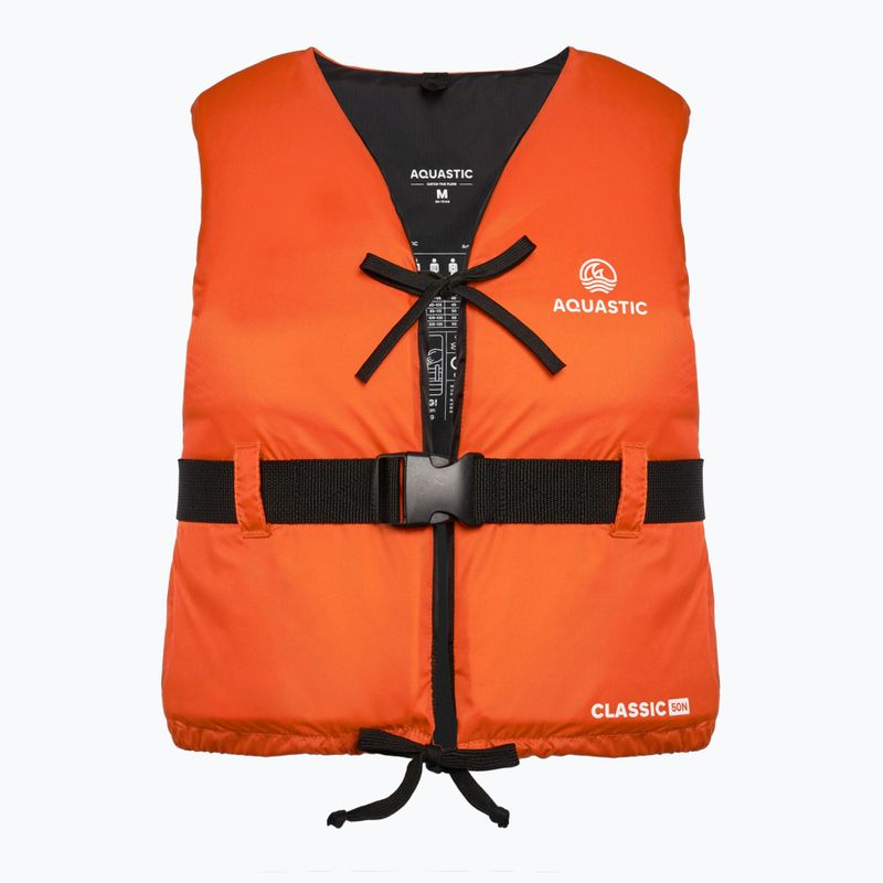 Gilet di assicurazione AQUASTIC Classic 50N arancione