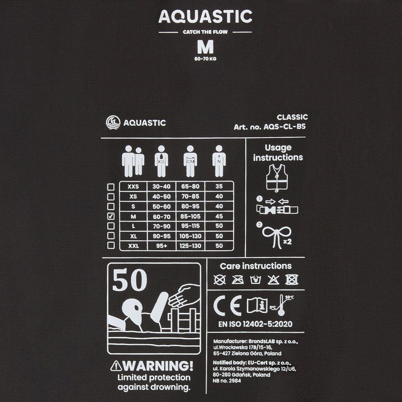 Gilet di assicurazione AQUASTIC Classic 50N arancione 7
