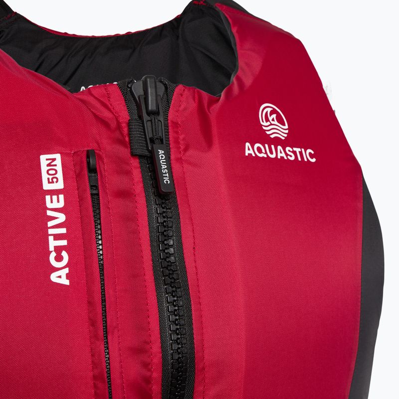 Gilet di sicurezza AQUASTIC Active 50N rosso 3