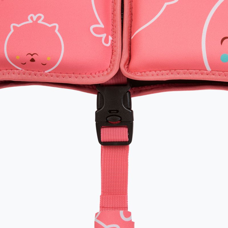Gilet di galleggiamento per bambini AQUASTIC Junior rosa 4