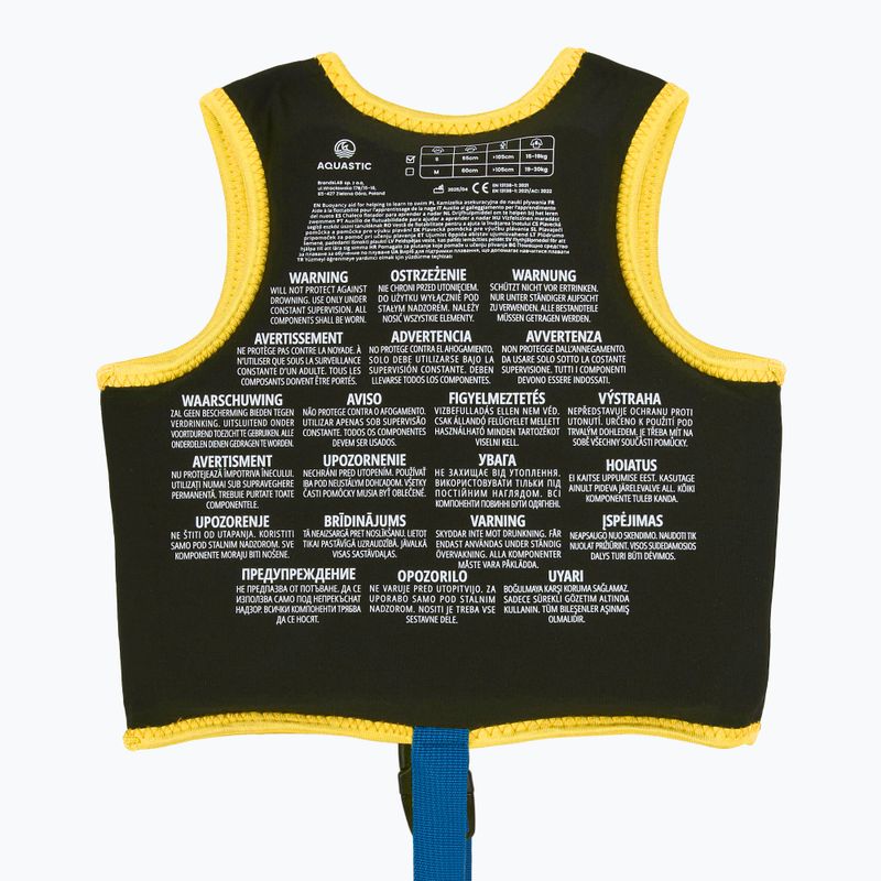AQUASTIC Gilet di sicurezza per bambini blu 6