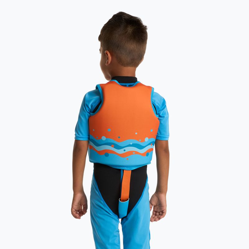 AQUASTIC Gilet di sicurezza per bambini arancione 3