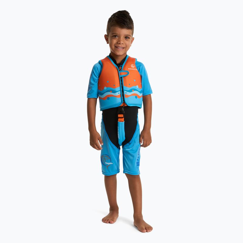AQUASTIC Gilet di sicurezza per bambini arancione 4