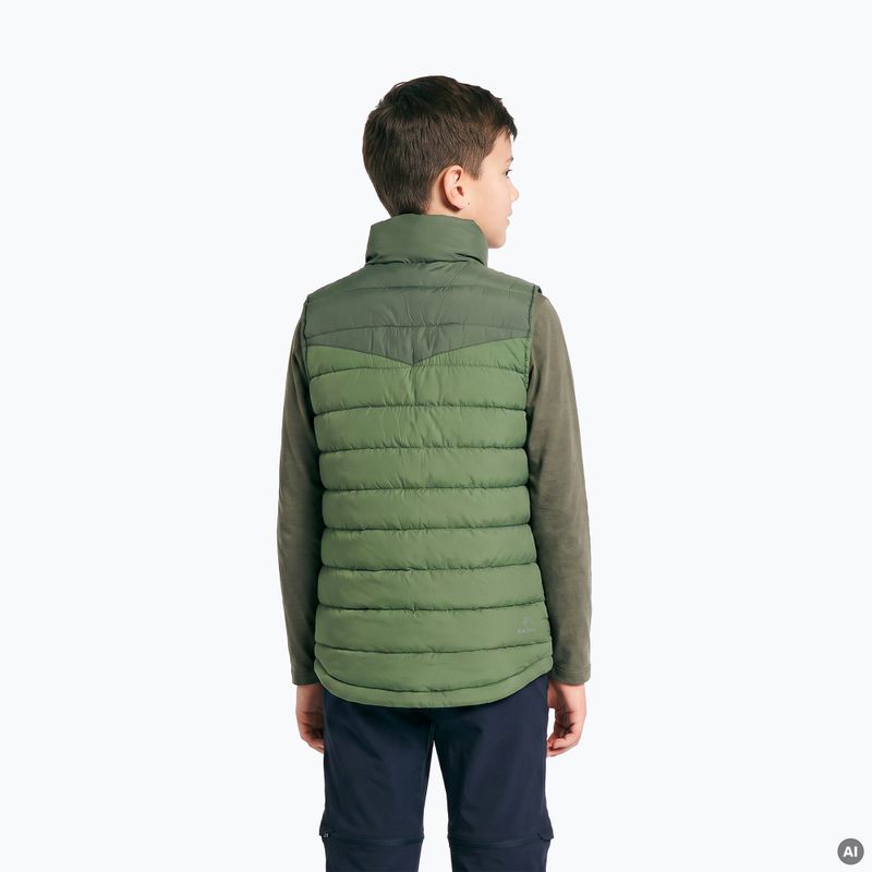 Gilet per bambini KADVA Cryon JR verde 2