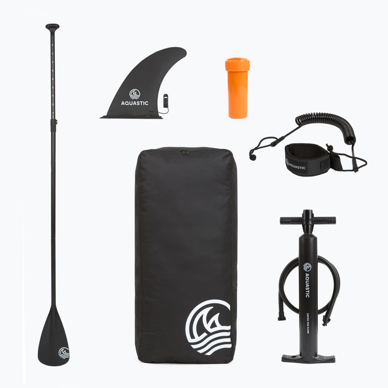 Set tavola SUP gonfiabile AQUASTIC Taupo 10'8" allround blu 17
