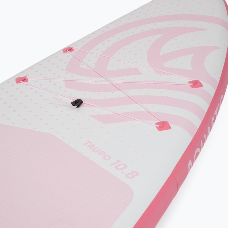 Set tavola SUP gonfiabile AQUASTIC Taupo 10'8" allround pink 7