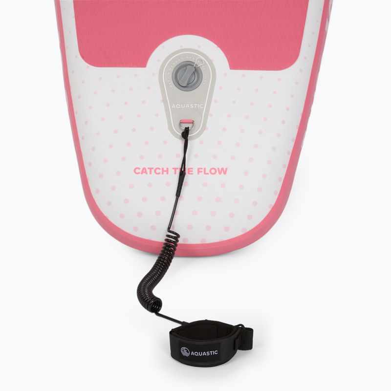 Set tavola SUP gonfiabile AQUASTIC Taupo 10'8" allround pink 12