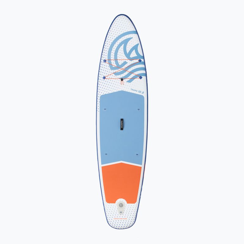 Set tavola SUP gonfiabile AQUASTIC Taupo 10'8" allround blue 3