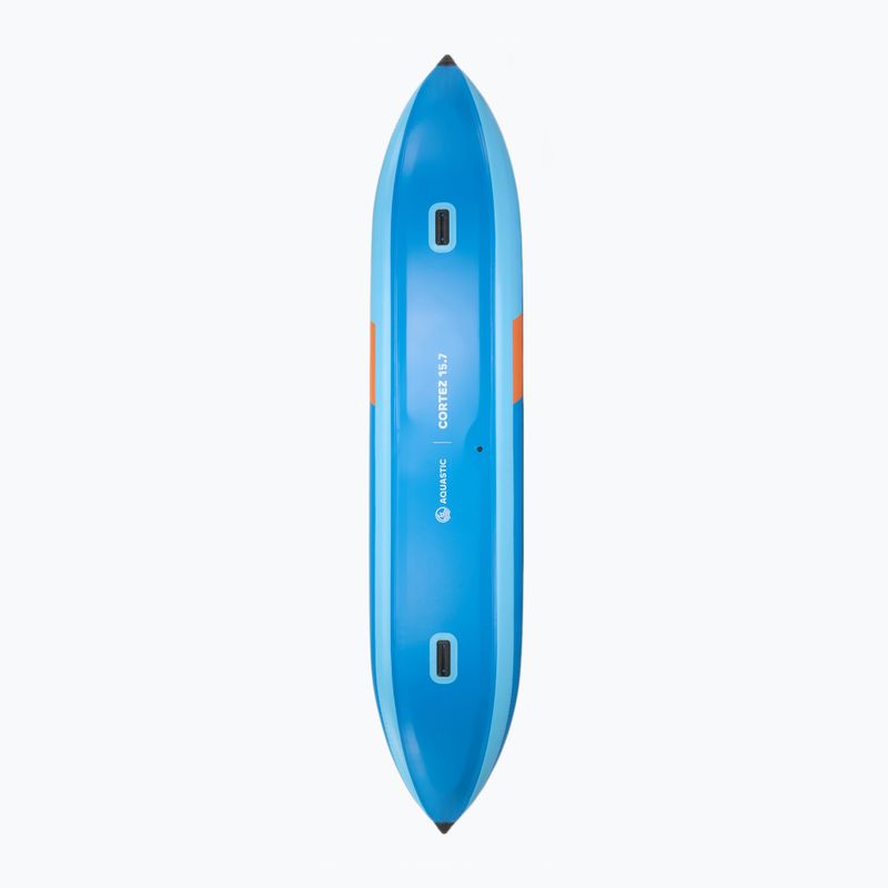 Kayak gonfiabile per 3 persone AQUASTIC Cortez 15'7" hybrid blue 5